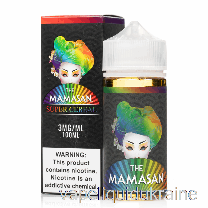 Vape Ukraine Super Cereal - The Mamasan E-Liquid - 100mL 0mg